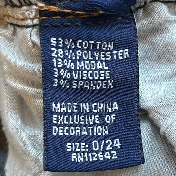 BLUE SAVVY WOMENS DARK WASH JEANS - Picture 9 of 10